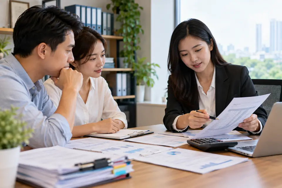 Minh họa lĩnh vực Tài chính, pháp lý & hành chính